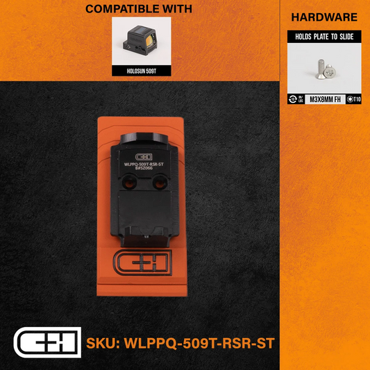 C&H Precision Optics Adapter Plate - Walther PPQ/Q4/Q5