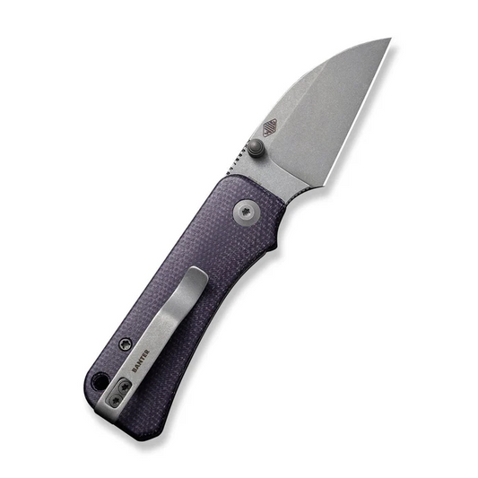 CIVIVI Knives CIVIVI Baby Banter Wharncliffe Thumb Stud Knife Micarta Handle (2.32"" Nitro-V Blade) C19068SC-2