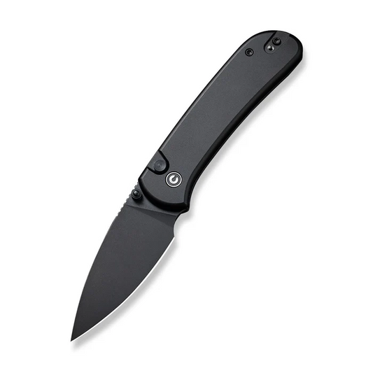 CIVIVI Knives CIVIVI Qubit Button Lock & Thumb Stud Knife Aluminum Handle (2.98"" 14C28N Blade) C22030E-1