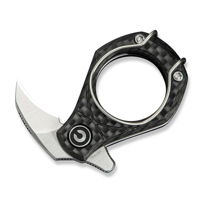 CIVIVI Knives CIVIVI Pyrus Slip Joint Utility Knife Carbon Fiber Handle (0.65"" 14C28N Blade)