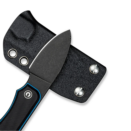 CIVIVI Knives CIVIVI Baby Banter Fixed Blade Knife Black / Blue G10 Handle