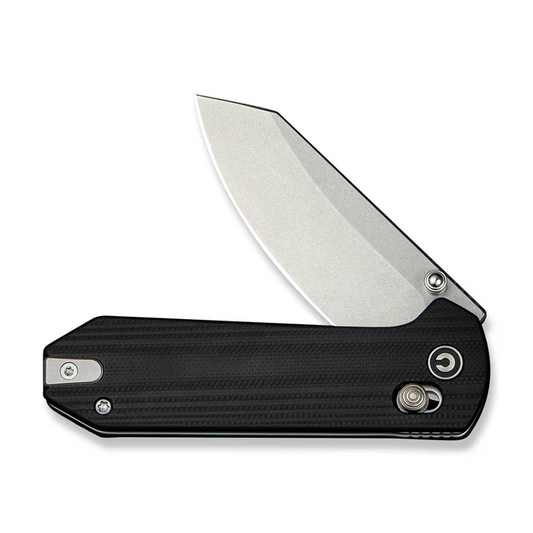 CIVIVI Knives CIVIVI Yonder Thumb Stud & Crossbar Lock Knife Black G10 Handle