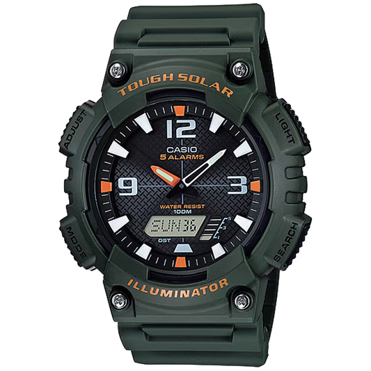 Casio Solar Powered Analog-Digital Watch