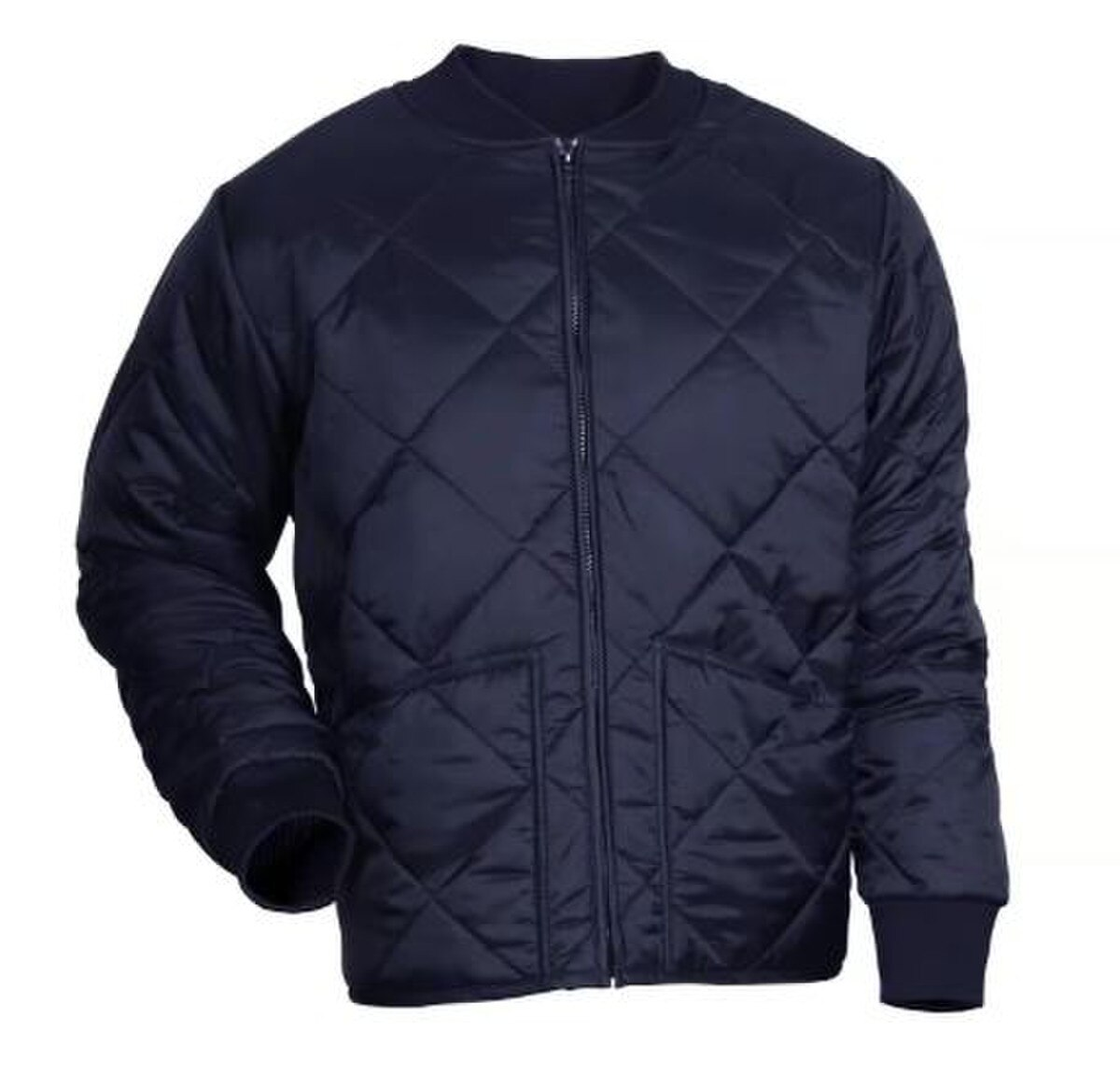 Quilted Bomber Jacket