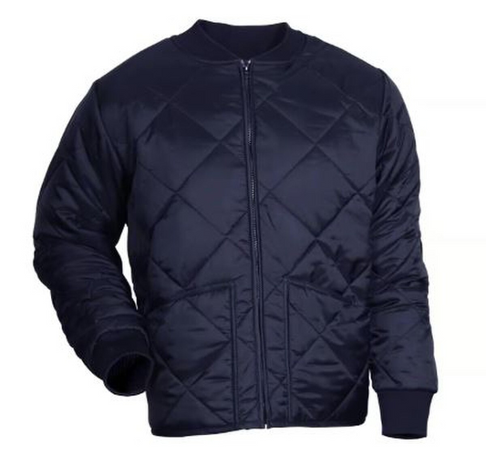 Quilted Bomber Jacket