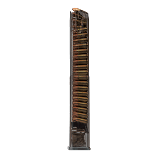 Elite Tactical Systems Carbon Smoke 40rd (9mm) Mag for Glock 17
