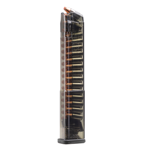 Elite Tactical Systems Carbon Smoke 32rd (9mm) GEN 2 Mag for Glock 17