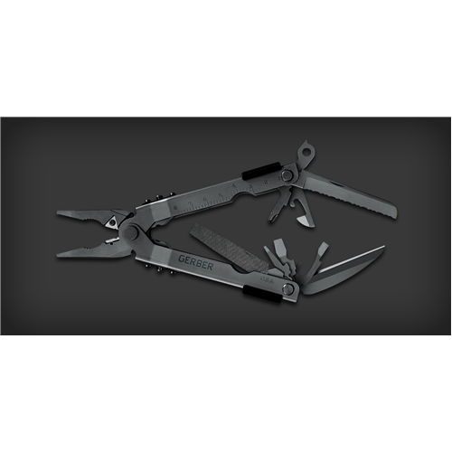 Gerber Gear Multi-Plier 600 - Needlenose Black W/ Carbide Insert Cutters