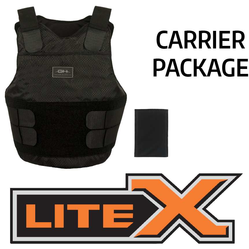 GH Armor Systems LiteX LX02 Level IIIA Carrier Package