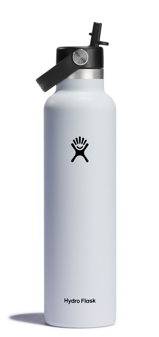 Hydro Flask Standard Mouth 24oz Insulated Water Bottle w/ Flex Straw