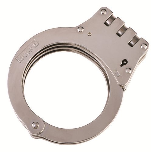 Hiatt Oversized Steel Hinge Handcuffs