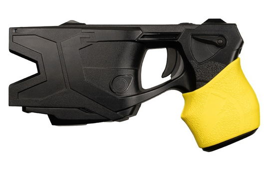 Hogue HandAll Hybrid Taser Conducted Electrical Weapon Grip Sleeve - Fits Models X26, X26P, X2 Yellow