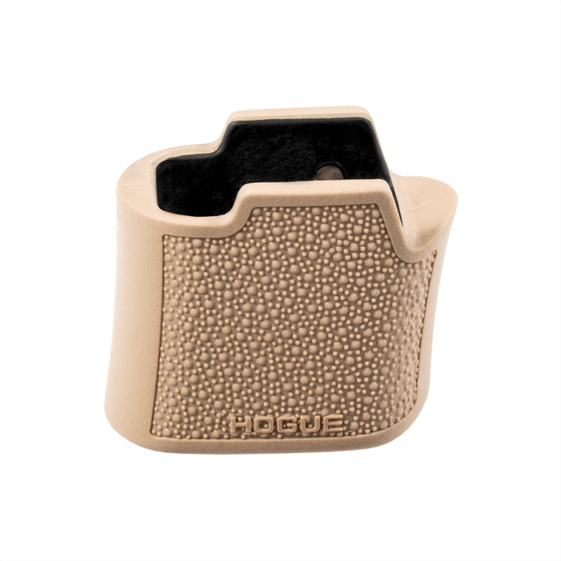 Hogue OverMolded Rubber Grip Extension Base Pad (for 15-Round Magazines) - FDE