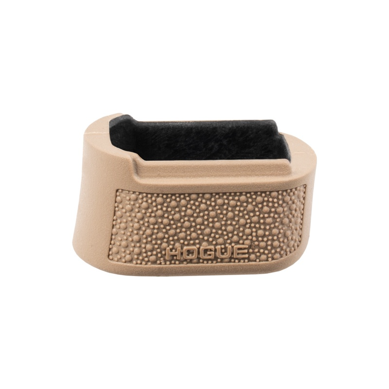 Hogue OverMolded Rubber Grip Extension Base Pad (for 15-Round Magazines) - FDE