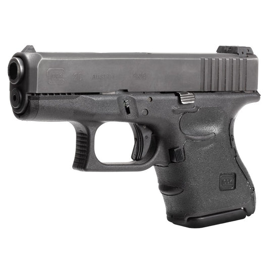 Hogue Glock 26 27 33 39 Wrap Rub BLK Gen 3