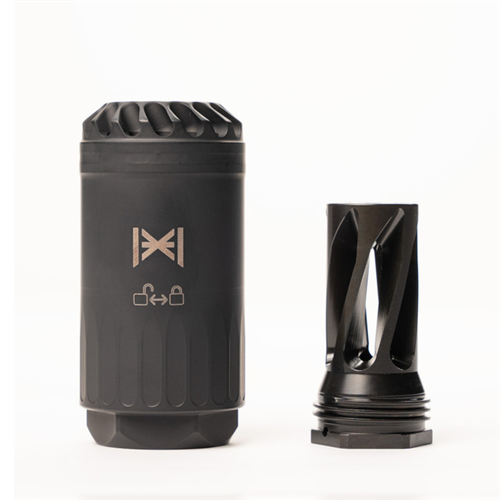 HUXWRX Safety Co Blastphemy + Flash Hider 556 1/2x28 (Black)