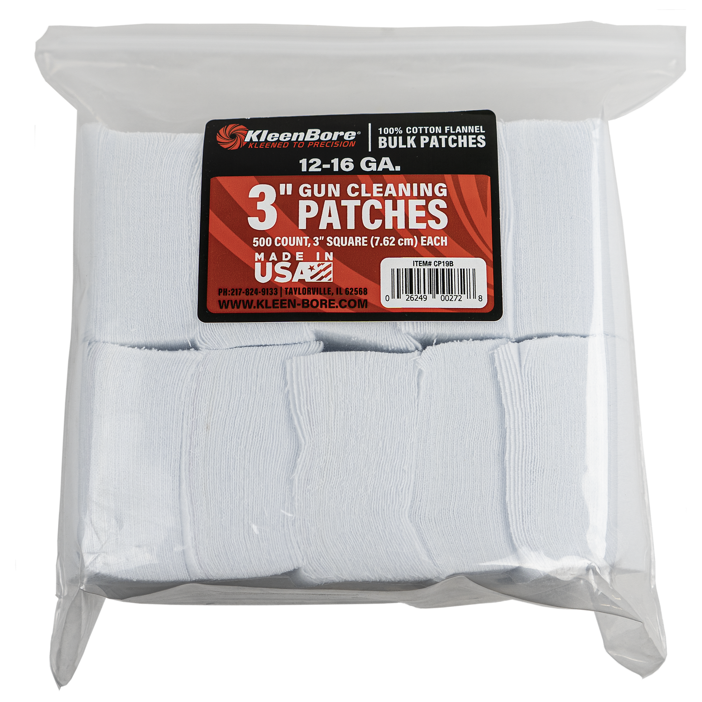 Kleenbore Cleaning Patches 3""
