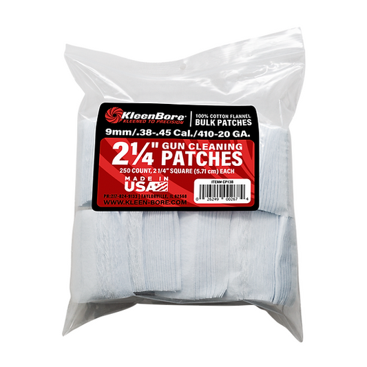 Kleenbore Bulk Cotton Gun Cleaning Patches