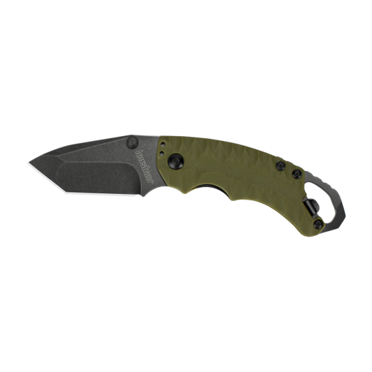 Kershaw Shuffle Ii Olive Blackwash