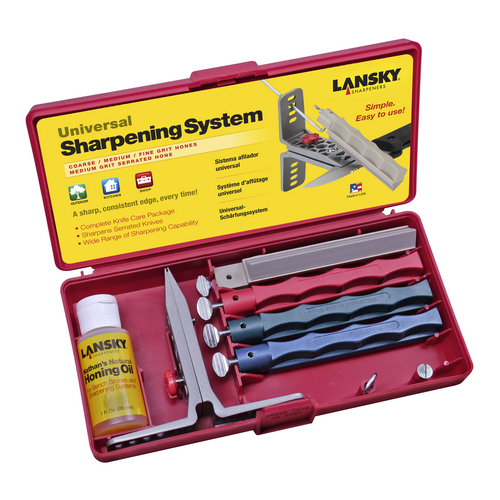 Lansky Sharpeners Universal Conrolled-Angle Sharpening System