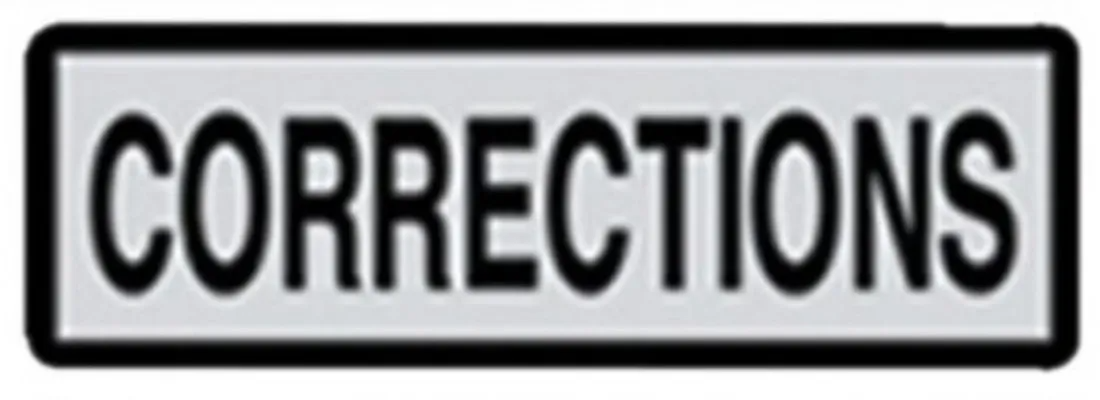 Monadnock Products Shield Decal Corrections 5'' X 23''