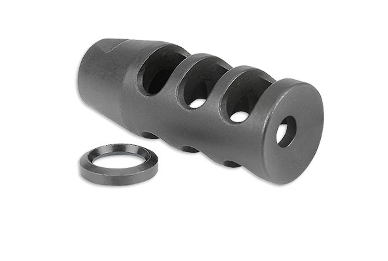 Midwest Industries AR-15 5.56/.223 Muzzle Brake, 1/2x28 Threads