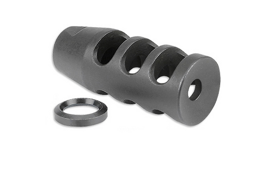 Midwest Industries AR-15 5.56/.223 Muzzle Brake, 1/2x28 Threads