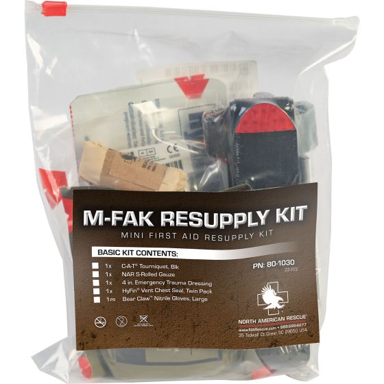 North American Rescue M-FAK Resupply Kit - Basic