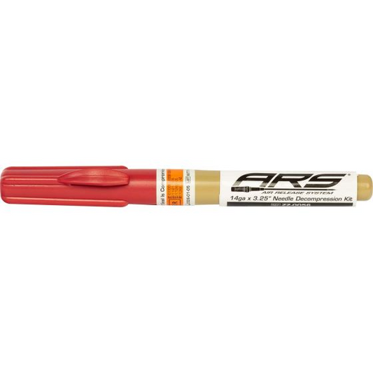 North American Rescue Needle Decompression (ARS) - 14 Gauge x 3.25''