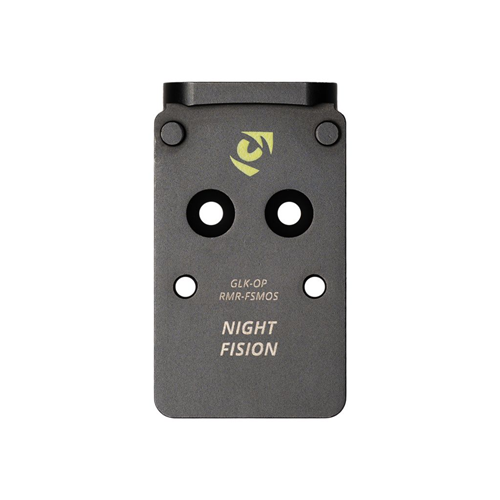 Night Fision Precision Optic Plate: Glock MOS (19/17/47) to RMR Footprint