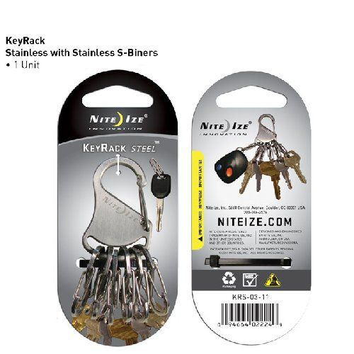 Nite-Ize KeyRack Steel S-Biner