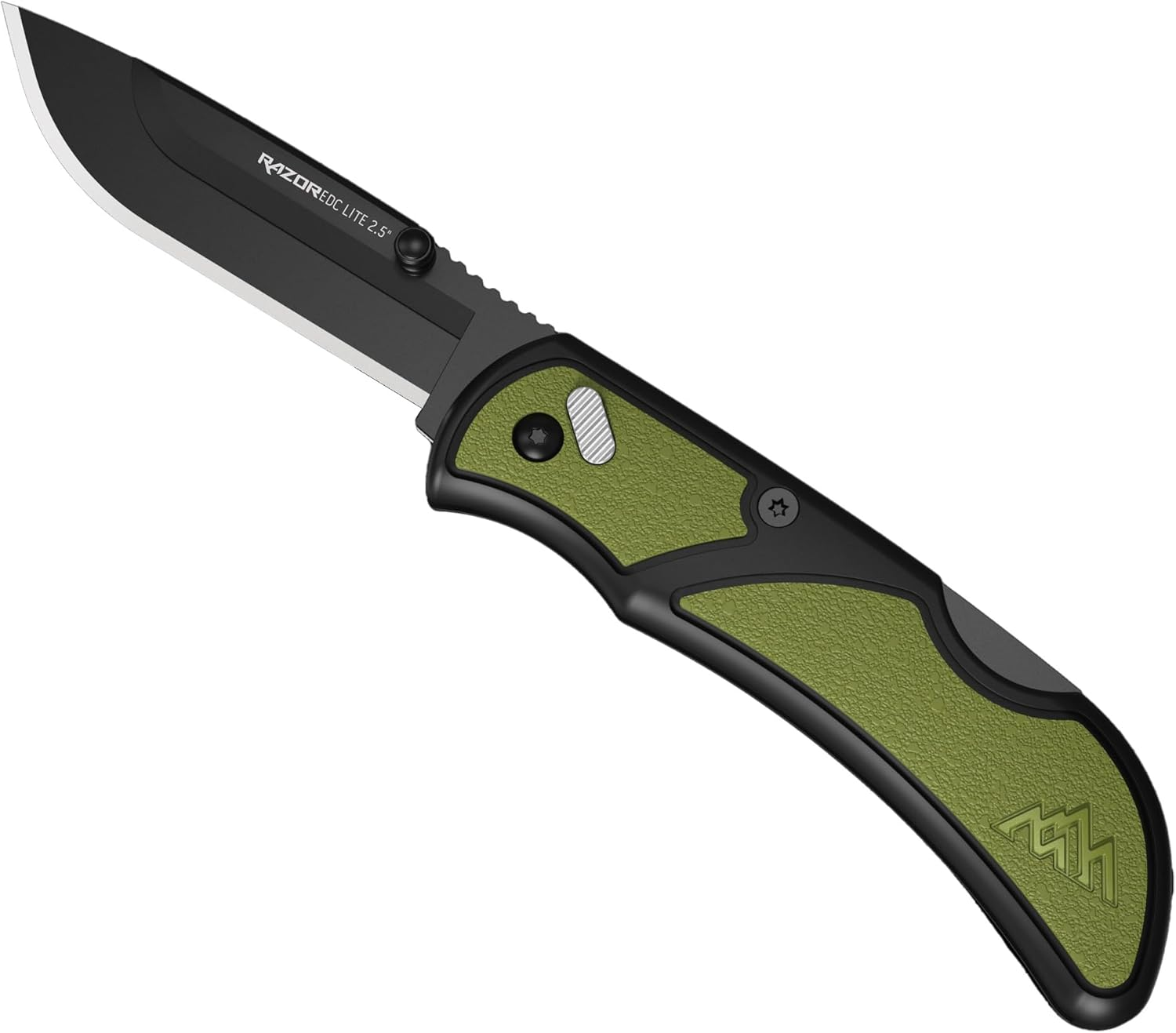 Outdoor Edge 2.5 RAZOR-EDC LITE(OD Green PMS, 2 Black Blades)