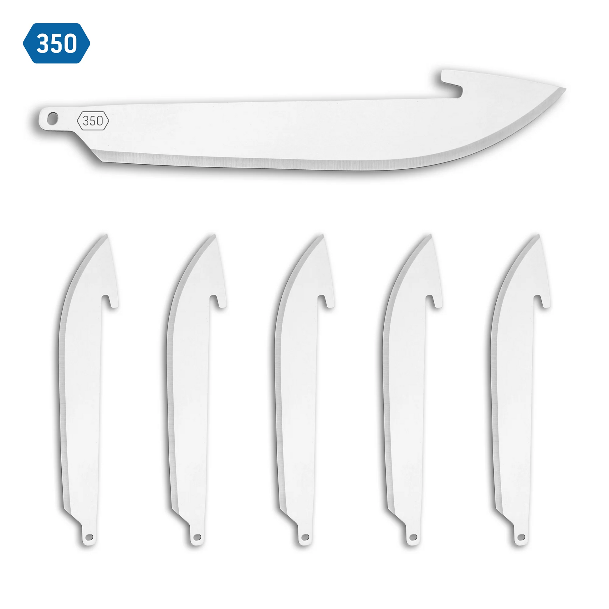 Outdoor Edge 3.5 DROP-POINT BLADE PACK (6 Pieces)