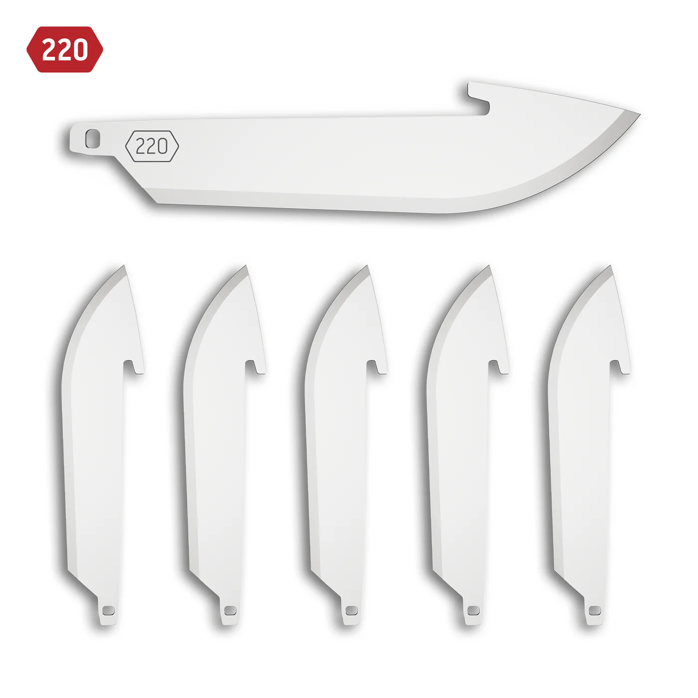 Outdoor Edge 2.2 DROP-POINT BLADE PACK (6 Blades)
