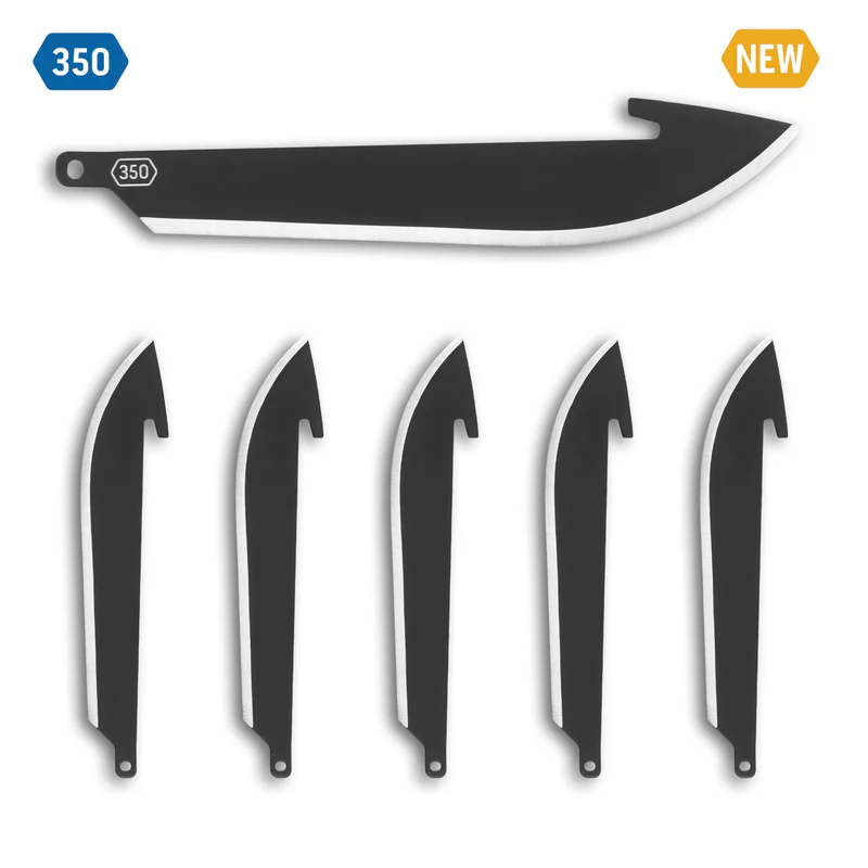Outdoor Edge 3.5” DROP-POINT BLADES | 6-PACK