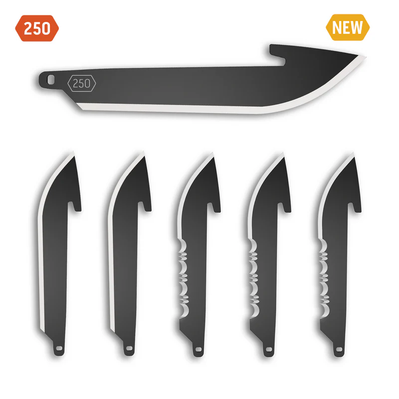 Outdoor Edge 2.5"" CARRY DROP POINT COMBO | 6-PACK
