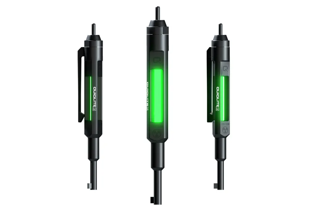 QuiqLite T1 Tritium Handcuff Key Green Illumination - Glow