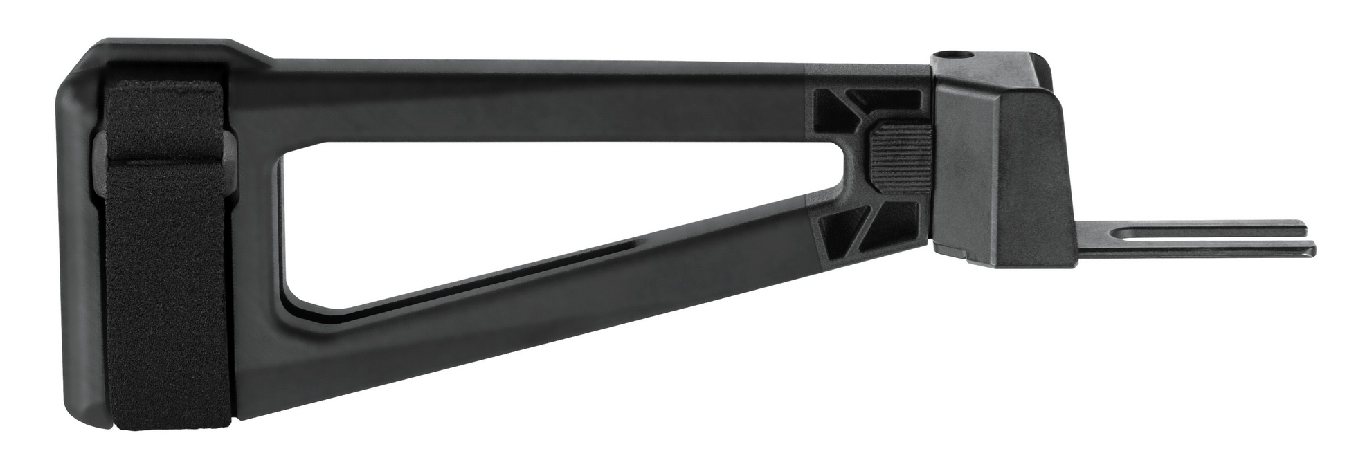 SB Tactical AK TRIANGLE SIDE-FOLDING BRACE, BLK,SB LOGO, AK ADAPTER