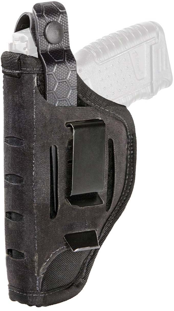 Sentry Nylon Outside the Pant Holster - Black - 3.5''-4.5'' Large Auto