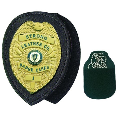 Strong Leather Company Recessed Badge Clip-On - Large Circle