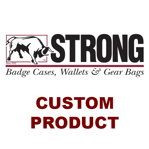 Strong Leather Company Side Open Badge Case - Duty