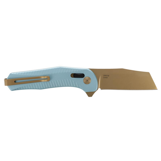 SOG Diverge XR Sheepsfoot - Light Blue + Gold