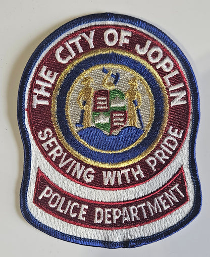 GunCycle Joplin Missouri Police Department Shoulder Patch - Authentic Collectible