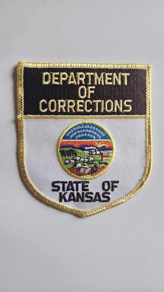 Kansas Department of Corrections Shoulder Patch KS DOC