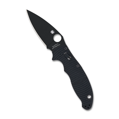 Spyderco Manix 2 Salt Black G-10 CPM MagnaCut Black Blade
