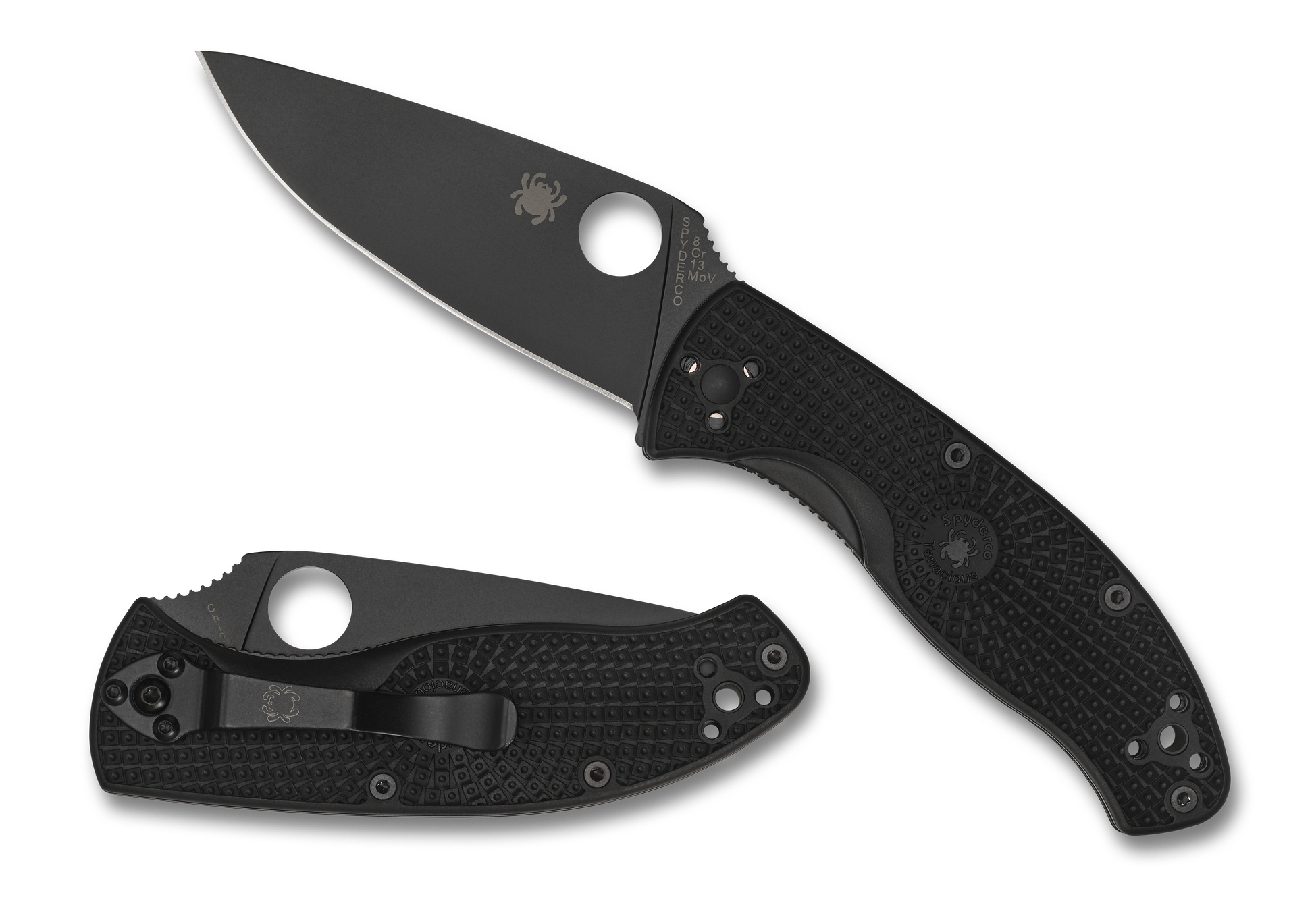 Spyderco Tenacious Lightweight Black Blade