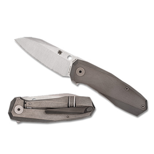 Spyderco Techno 3 Titanium CTS-XHP