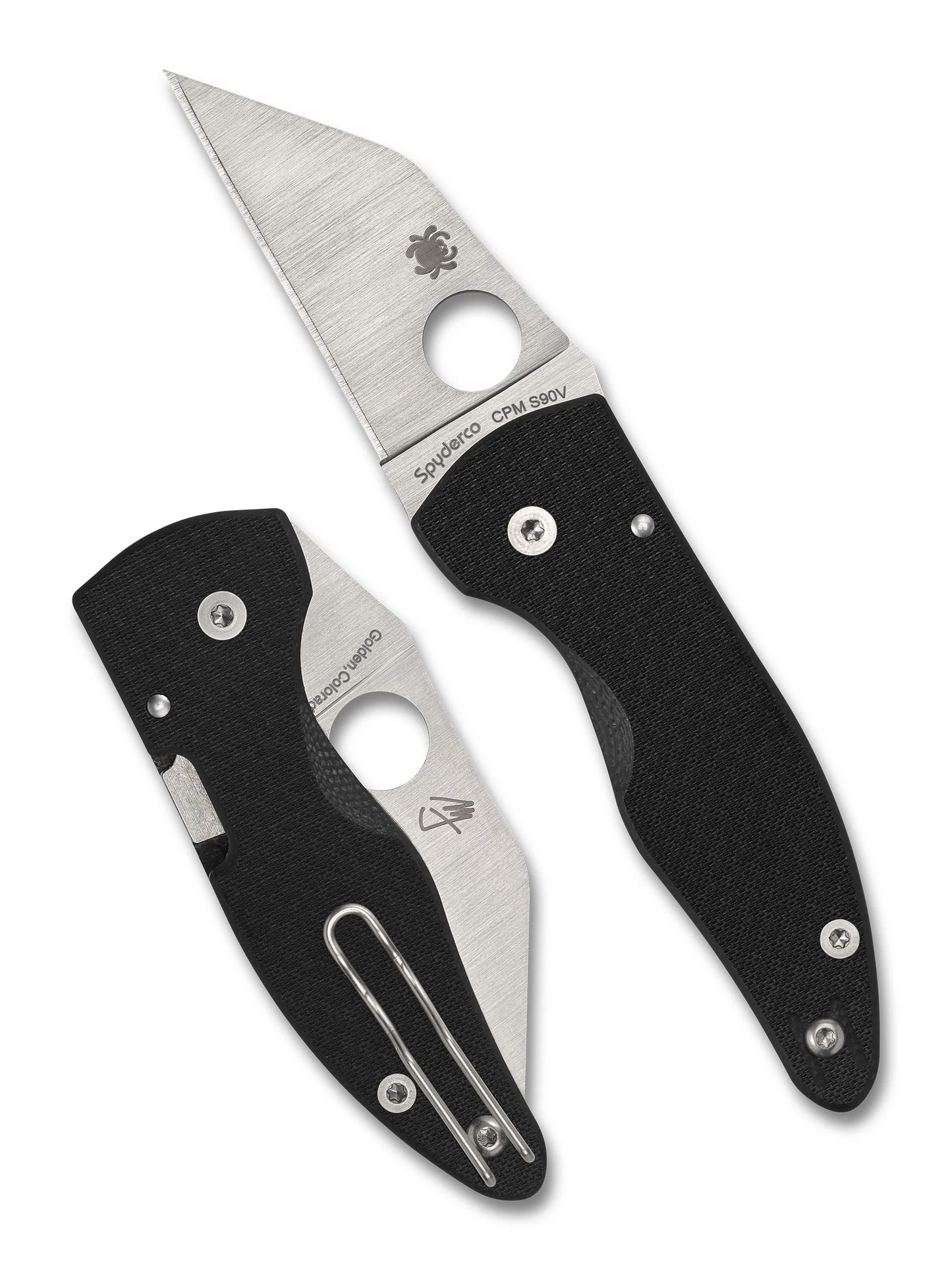 Spyderco MicroJimbo Carbon Fiber CPMS90V  SPRINT