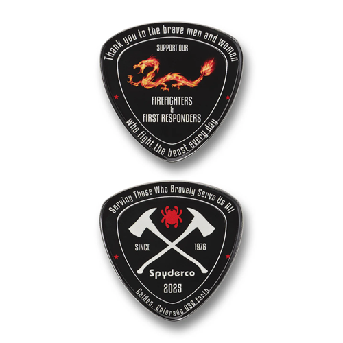 Spyderco Fire Dragon Coin