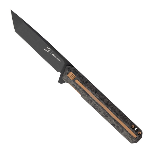 EOTech F2 Bravo 3.3"" Folding Knife, Forged Carbon
